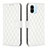 Coque Portefeuille Livre Cuir Etui Clapet B11F pour Xiaomi Redmi A2 Plus Blanc