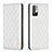 Coque Portefeuille Livre Cuir Etui Clapet B11F pour Xiaomi Redmi Note 10 5G Blanc