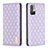 Coque Portefeuille Livre Cuir Etui Clapet B11F pour Xiaomi Redmi Note 10 5G Violet