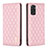 Coque Portefeuille Livre Cuir Etui Clapet B11F pour Xiaomi Redmi Note 11 4G (2022) Or Rose