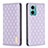 Coque Portefeuille Livre Cuir Etui Clapet B11F pour Xiaomi Redmi Note 11E 5G Violet