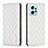 Coque Portefeuille Livre Cuir Etui Clapet B11F pour Xiaomi Redmi Note 12 4G Blanc