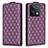 Coque Portefeuille Livre Cuir Etui Clapet B11F pour Xiaomi Redmi Note 13 5G Violet