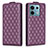 Coque Portefeuille Livre Cuir Etui Clapet B11F pour Xiaomi Redmi Note 13 Pro 5G Violet