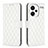 Coque Portefeuille Livre Cuir Etui Clapet B11F pour Xiaomi Redmi Note 13 Pro+ Plus 5G Blanc