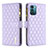 Coque Portefeuille Livre Cuir Etui Clapet B12F pour Nokia G11 Violet