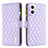 Coque Portefeuille Livre Cuir Etui Clapet B12F pour OnePlus Nord N20 5G Violet