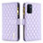 Coque Portefeuille Livre Cuir Etui Clapet B12F pour OnePlus Nord N200 5G Violet