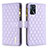 Coque Portefeuille Livre Cuir Etui Clapet B12F pour Oppo A16 Violet