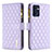 Coque Portefeuille Livre Cuir Etui Clapet B12F pour Oppo Find X5 Lite 5G Violet