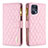 Coque Portefeuille Livre Cuir Etui Clapet B12F pour Oppo Find X5 Pro 5G Or Rose