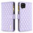 Coque Portefeuille Livre Cuir Etui Clapet B12F pour Samsung Galaxy A12 Nacho Violet