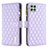 Coque Portefeuille Livre Cuir Etui Clapet B12F pour Samsung Galaxy A22s 5G Violet