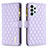 Coque Portefeuille Livre Cuir Etui Clapet B12F pour Samsung Galaxy A23 4G Violet