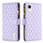 Coque Portefeuille Livre Cuir Etui Clapet B12F pour Samsung Galaxy A23 5G SC-56C Violet