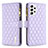 Coque Portefeuille Livre Cuir Etui Clapet B12F pour Samsung Galaxy A53 5G Violet