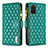 Coque Portefeuille Livre Cuir Etui Clapet B12F pour Samsung Galaxy S20 Plus Vert