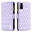 Coque Portefeuille Livre Cuir Etui Clapet B12F pour Vivo Y20G Violet