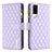 Coque Portefeuille Livre Cuir Etui Clapet B12F pour Vivo Y51 (2021) Violet