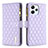 Coque Portefeuille Livre Cuir Etui Clapet B12F pour Xiaomi Redmi 12 4G Violet