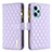 Coque Portefeuille Livre Cuir Etui Clapet B12F pour Xiaomi Redmi Note 12 Turbo 5G Violet