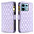 Coque Portefeuille Livre Cuir Etui Clapet B12F pour Xiaomi Redmi Note 13 Pro 5G Violet