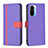 Coque Portefeuille Livre Cuir Etui Clapet B13F pour Xiaomi Mi 11i 5G Violet