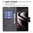 Coque Portefeuille Livre Cuir Etui Clapet B14F pour Samsung Galaxy S22 Ultra 5G Petit