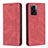 Coque Portefeuille Livre Cuir Etui Clapet B15F pour Oppo K10 5G India Rouge