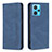 Coque Portefeuille Livre Cuir Etui Clapet B15F pour Realme 9 Pro+ Plus 5G Bleu