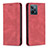 Coque Portefeuille Livre Cuir Etui Clapet B15F pour Realme C31 Rouge