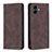 Coque Portefeuille Livre Cuir Etui Clapet B15F pour Samsung Galaxy A04 4G Marron