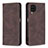 Coque Portefeuille Livre Cuir Etui Clapet B15F pour Samsung Galaxy A12 5G Marron