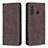 Coque Portefeuille Livre Cuir Etui Clapet B15F pour Samsung Galaxy A21 Marron