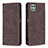 Coque Portefeuille Livre Cuir Etui Clapet B15F pour Samsung Galaxy A22 5G Marron