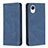 Coque Portefeuille Livre Cuir Etui Clapet B15F pour Samsung Galaxy A23s Bleu