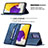 Coque Portefeuille Livre Cuir Etui Clapet B15F pour Samsung Galaxy A72 5G Petit