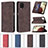 Coque Portefeuille Livre Cuir Etui Clapet B15F pour Samsung Galaxy M12 Petit