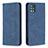 Coque Portefeuille Livre Cuir Etui Clapet B15F pour Samsung Galaxy M40S Bleu