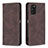 Coque Portefeuille Livre Cuir Etui Clapet B15F pour Xiaomi Poco M3 Marron