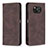 Coque Portefeuille Livre Cuir Etui Clapet B15F pour Xiaomi Poco X3 NFC Marron