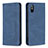 Coque Portefeuille Livre Cuir Etui Clapet B15F pour Xiaomi Redmi 9i Bleu