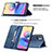 Coque Portefeuille Livre Cuir Etui Clapet B15F pour Xiaomi Redmi Note 10 5G Petit