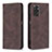 Coque Portefeuille Livre Cuir Etui Clapet B15F pour Xiaomi Redmi Note 11 4G (2022) Marron