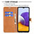 Coque Portefeuille Livre Cuir Etui Clapet B16F pour Samsung Galaxy A22s 5G Petit