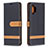 Coque Portefeuille Livre Cuir Etui Clapet B16F pour Samsung Galaxy A32 5G Noir