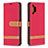 Coque Portefeuille Livre Cuir Etui Clapet B16F pour Samsung Galaxy A32 5G Rouge