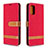 Coque Portefeuille Livre Cuir Etui Clapet B16F pour Samsung Galaxy A41 Rouge