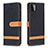 Coque Portefeuille Livre Cuir Etui Clapet B16F pour Samsung Galaxy F42 5G Noir