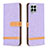 Coque Portefeuille Livre Cuir Etui Clapet B16F pour Samsung Galaxy M33 5G Violet Clair